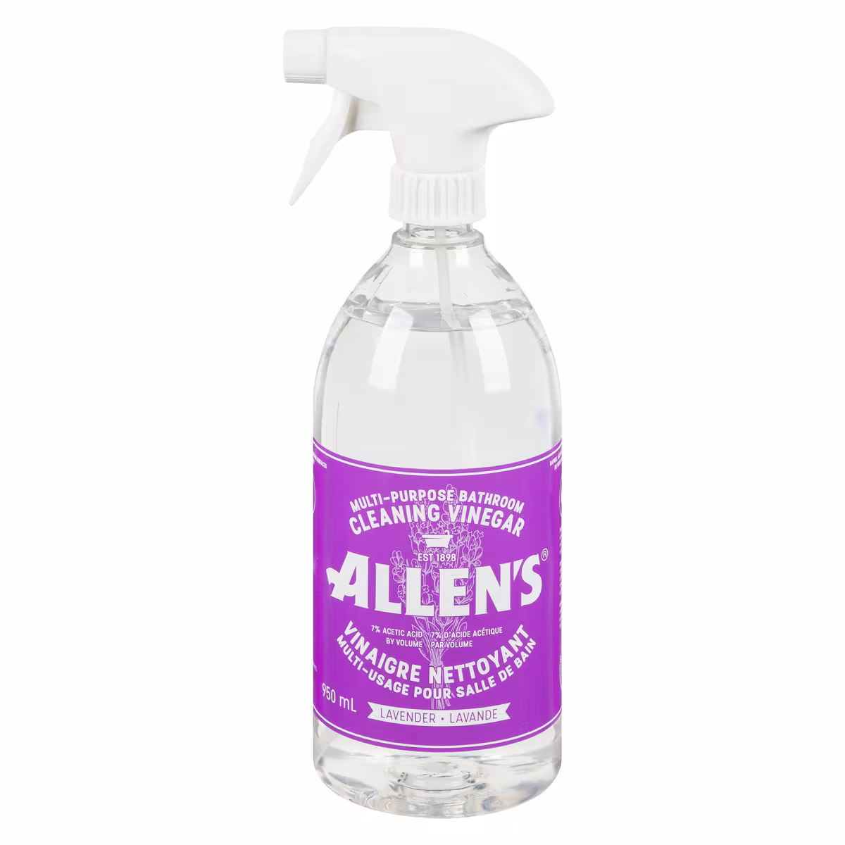 Nettoyant pour salle de bains au parfum de lavande