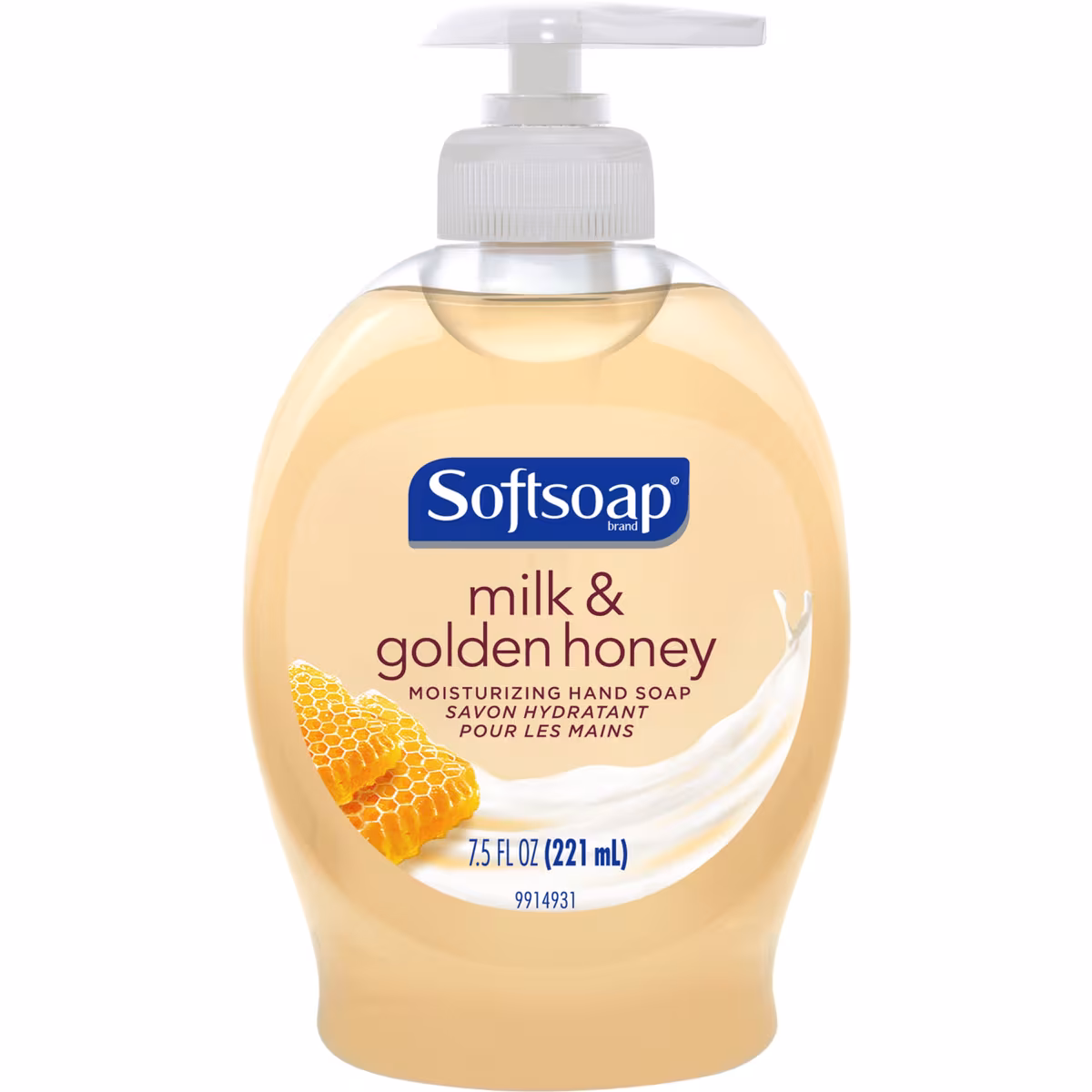 Pompe De Savon Liquide Pour Les Mains Milk & Golden Honey