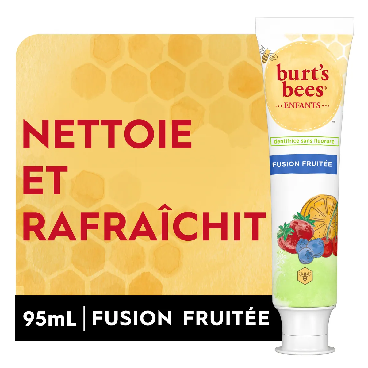 Dentifrice pour enfants sans fluorure