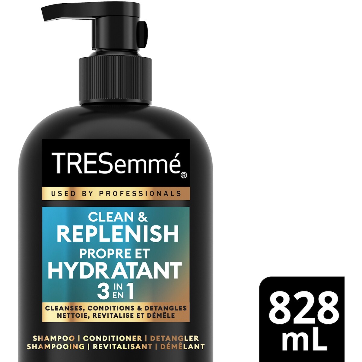 Shampooing, Revitalisant et Démêlant 3 en 1+ Provitamine C & Thé Vert