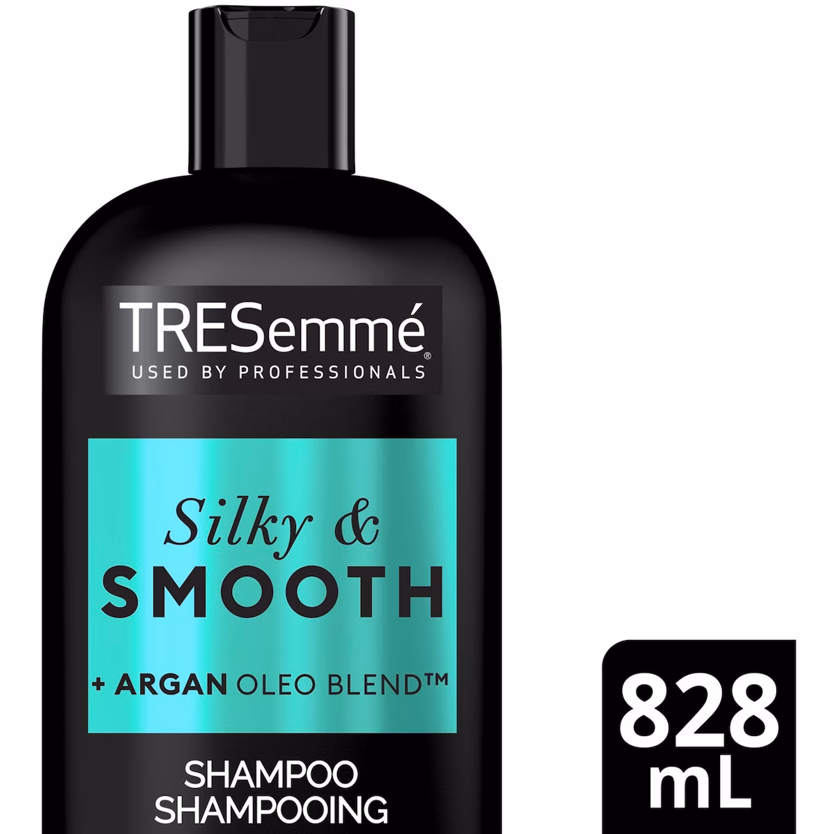 Shampooing pour cheveux secs Silky & Smooth + Argan Oleo Blend