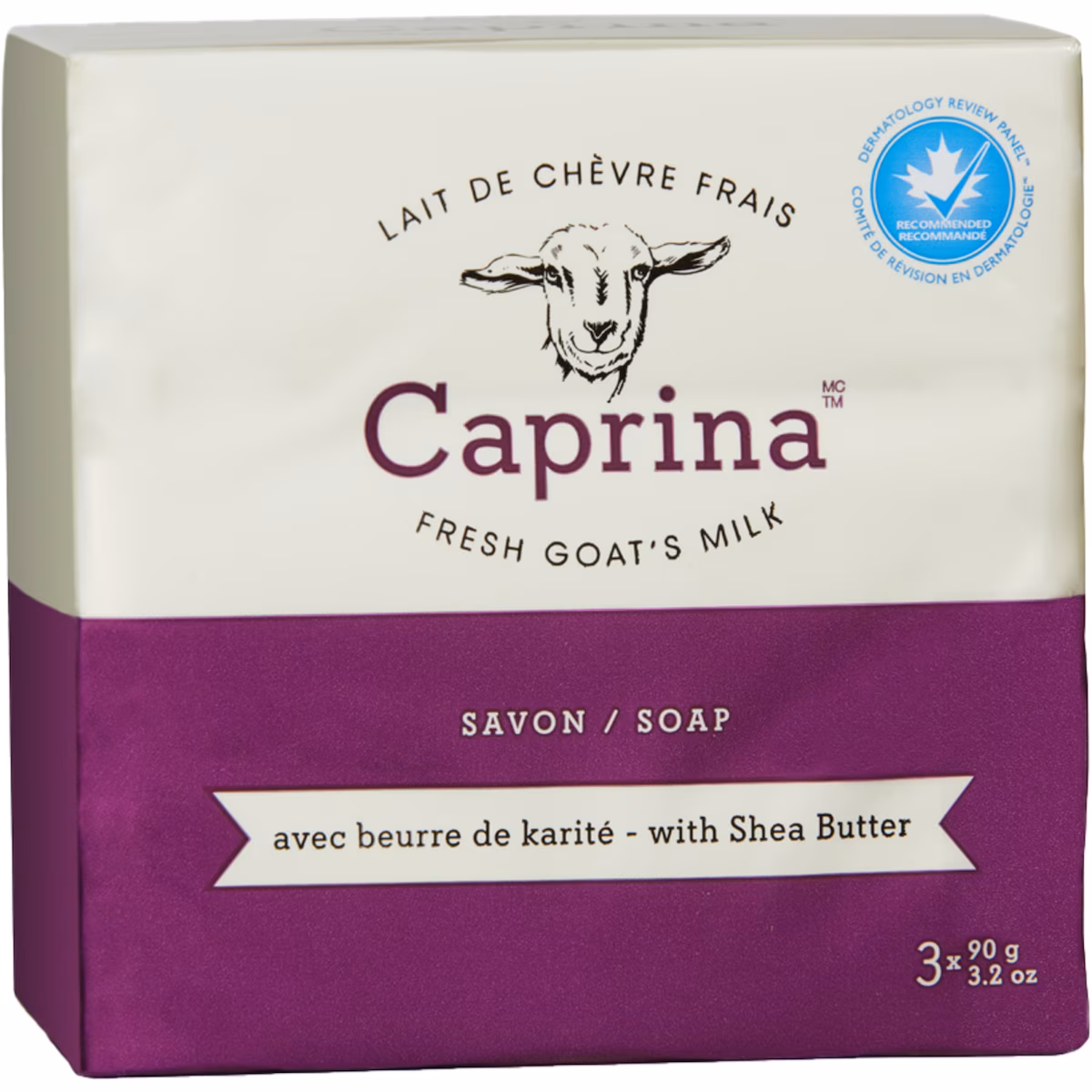 Savon avec beurre de karité et lait de chèvre
