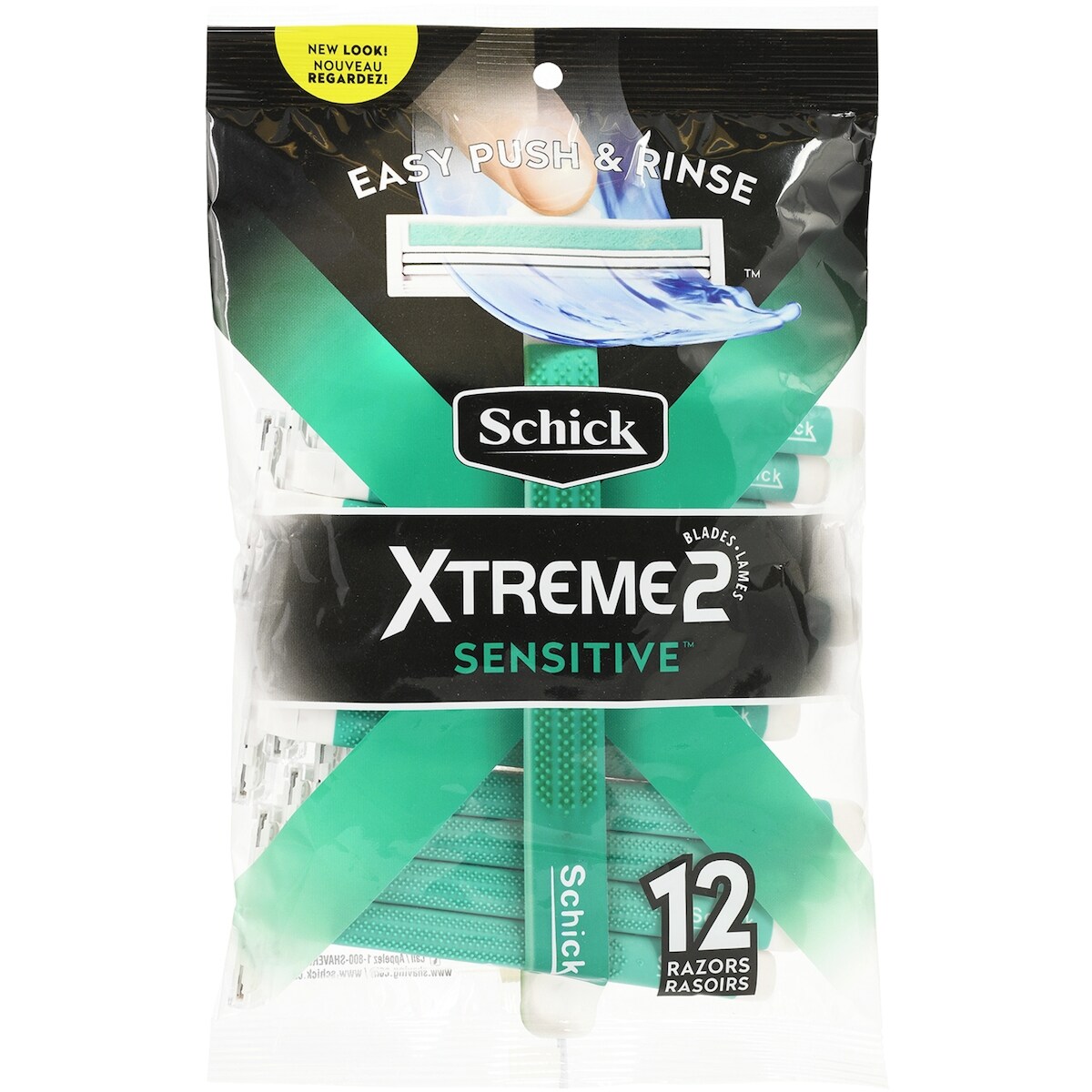 Rasoirs jetables pour hommes Xtreme2, 12 ct
