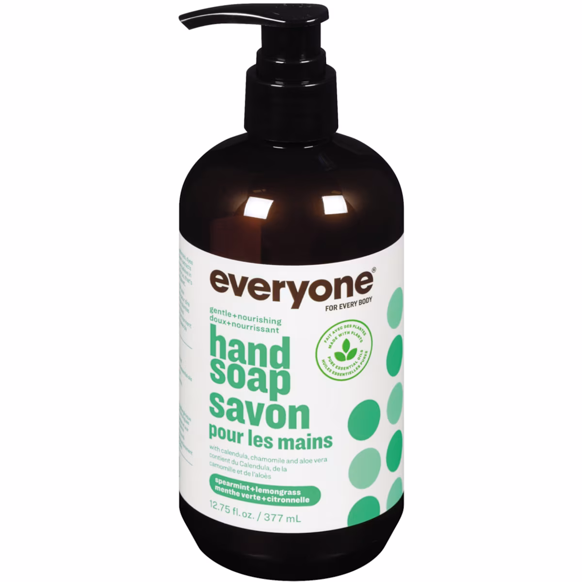 Savon pour les mains Everyone, menthe verte et citronnelle