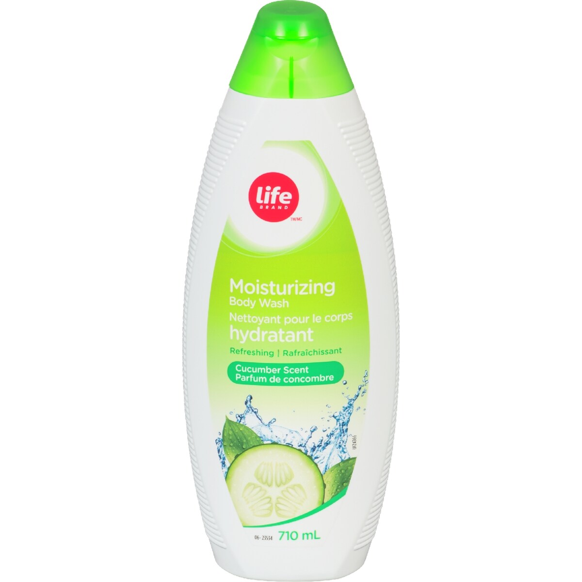 Gel douche hydratant, hydratation rafraîchissante