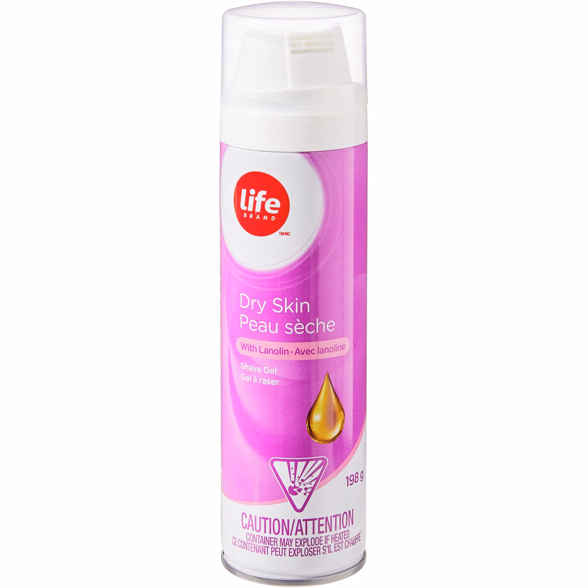 Gel à raser pour peau sèche