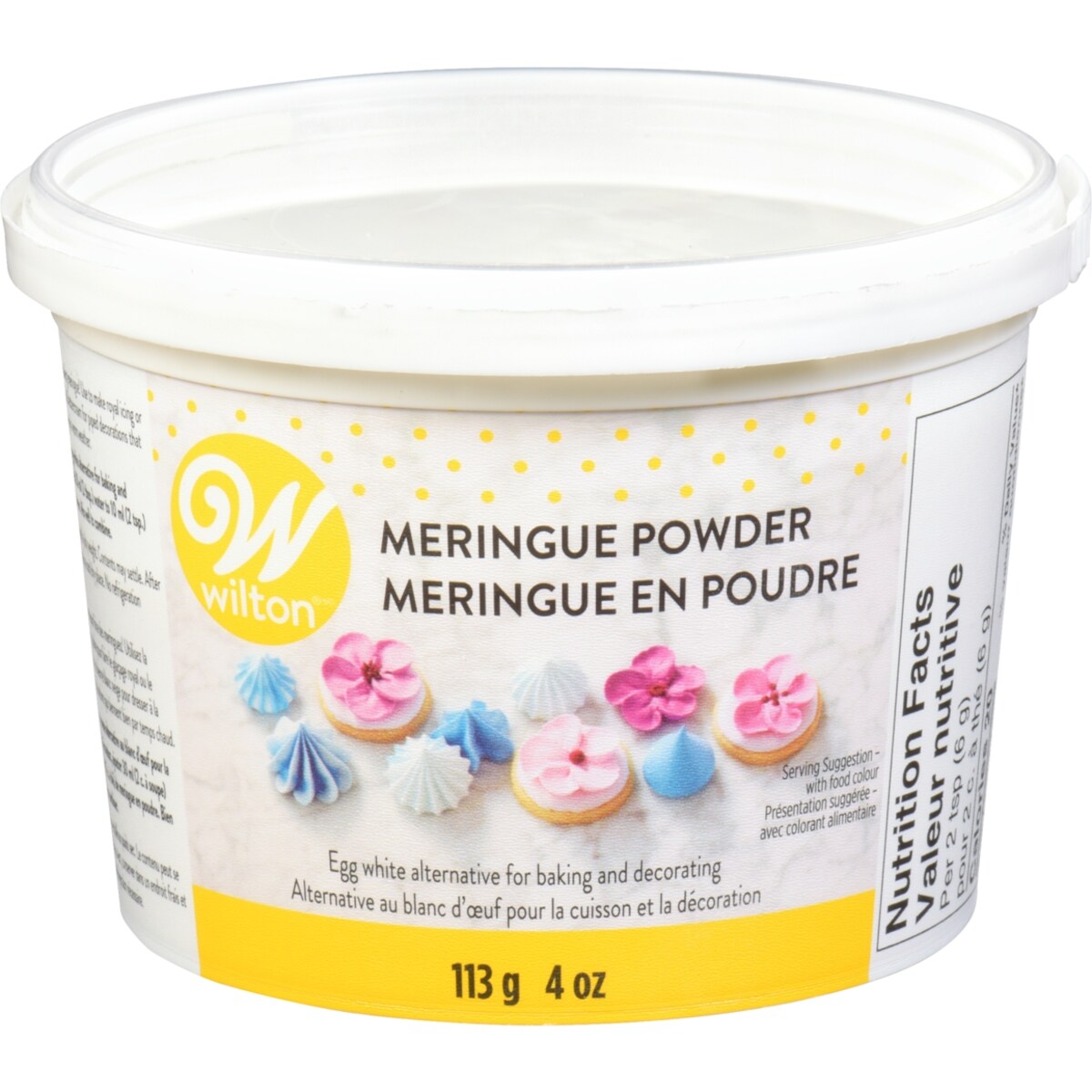 Meringue en poudre
