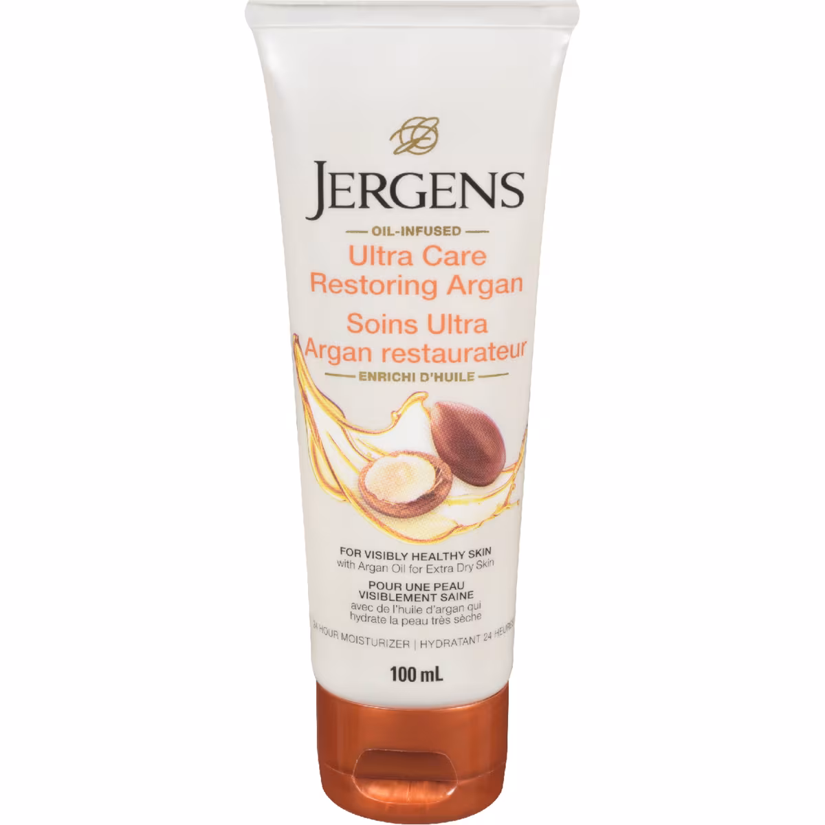 Hydratant soins ultra à l'argan restaurateur de Jergens 100 ML