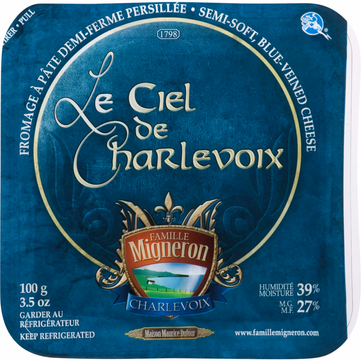 M.G. 27% Fromage À Pâte Demi-Ferme Persillée