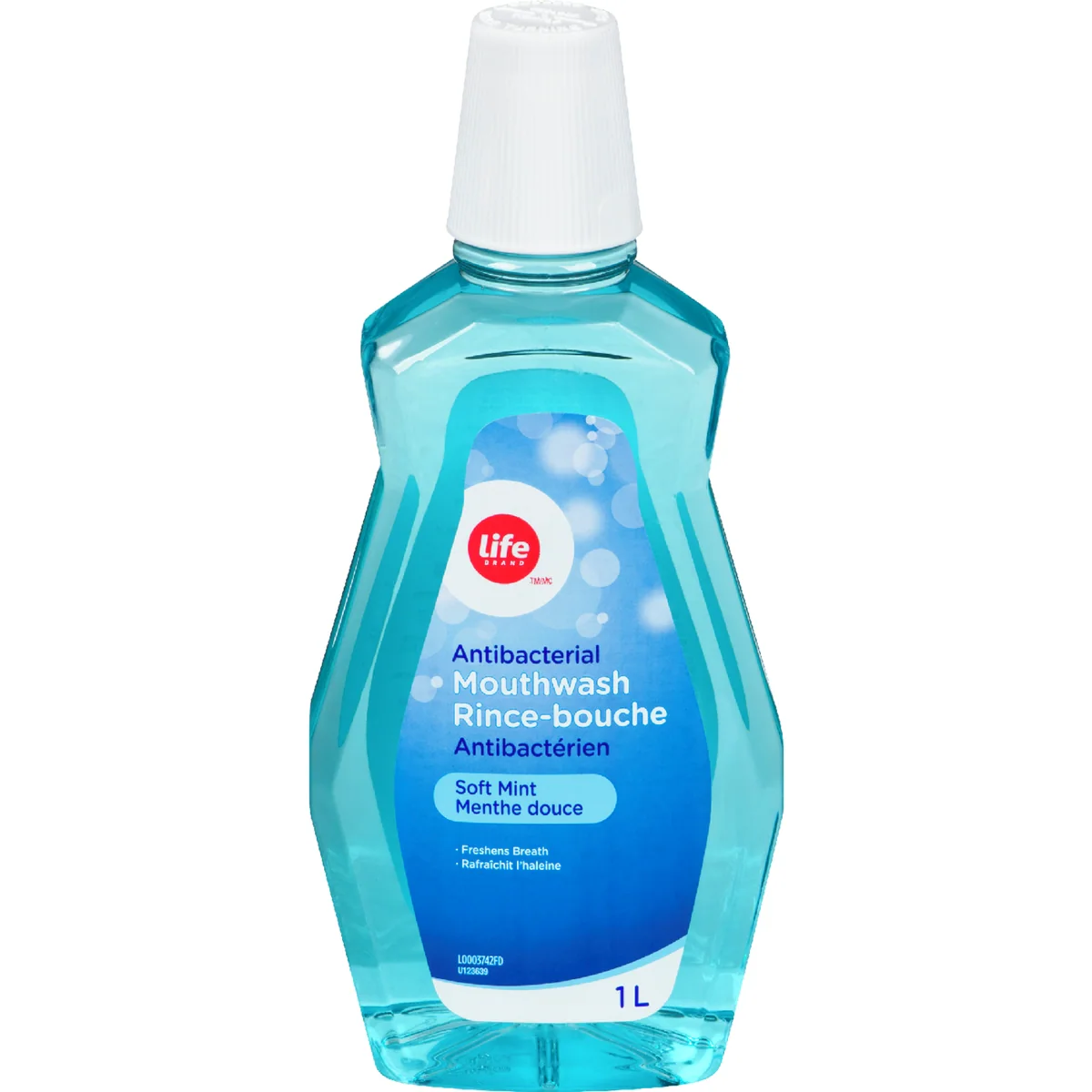 Rince-bouche antibactérien, menthe douce