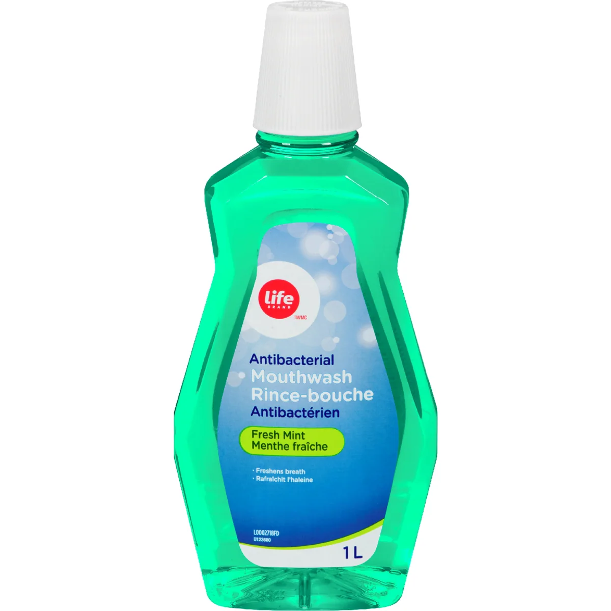 Rince-bouche antibactérien menthe fraîche