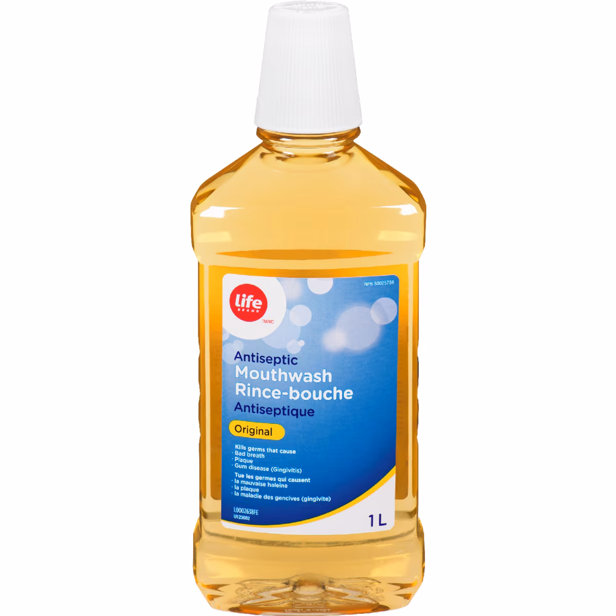 Rince-bouche antiseptique, original
