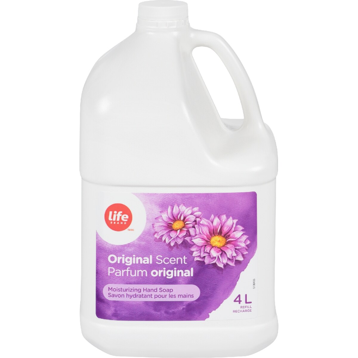 Savon pour les mains, recharge