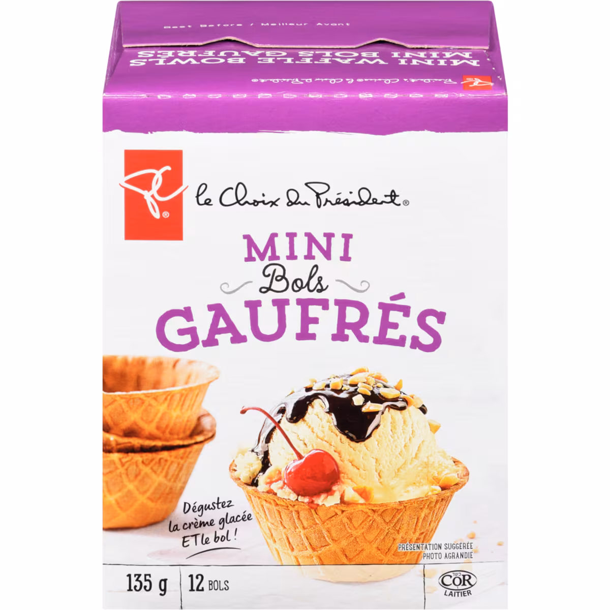 Mini bols gaufrés
