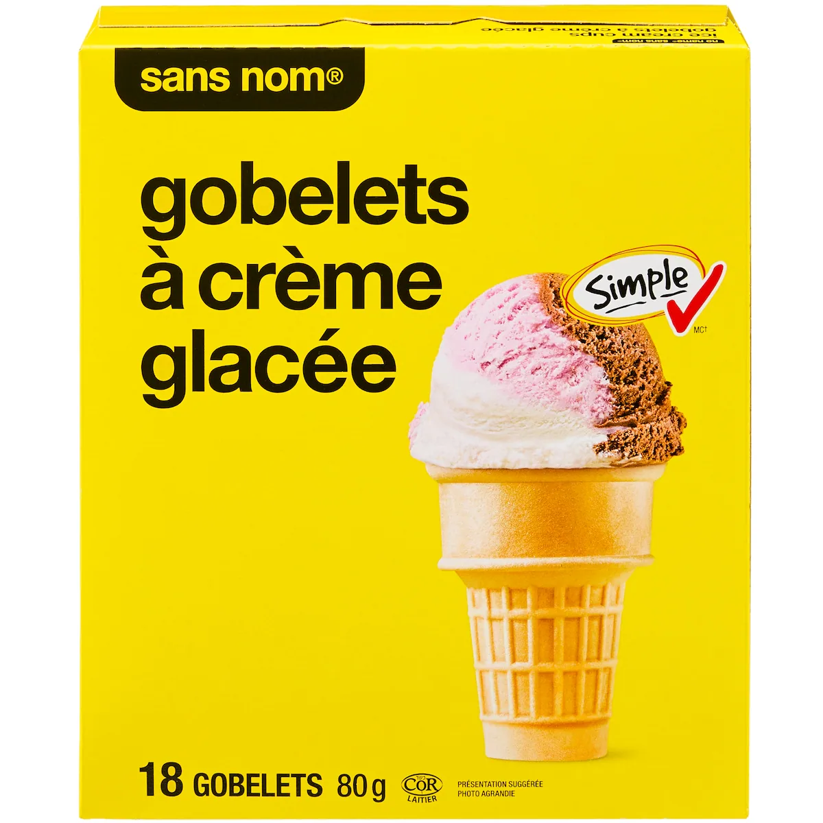 Gobelets à crème glacée