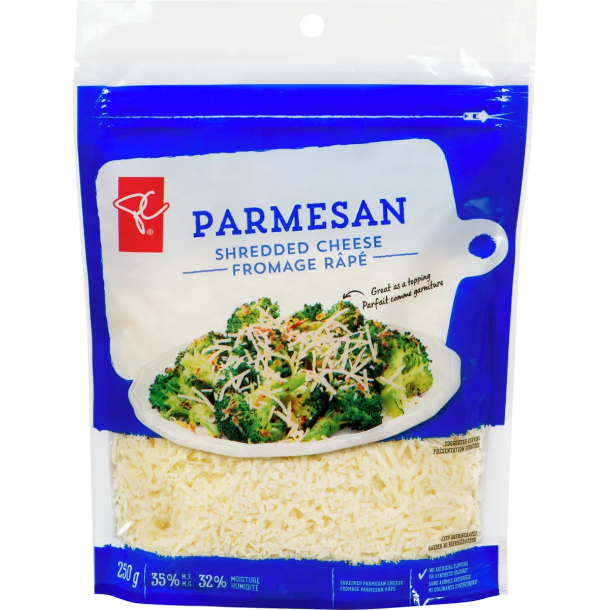 Fromage parmesan râpé