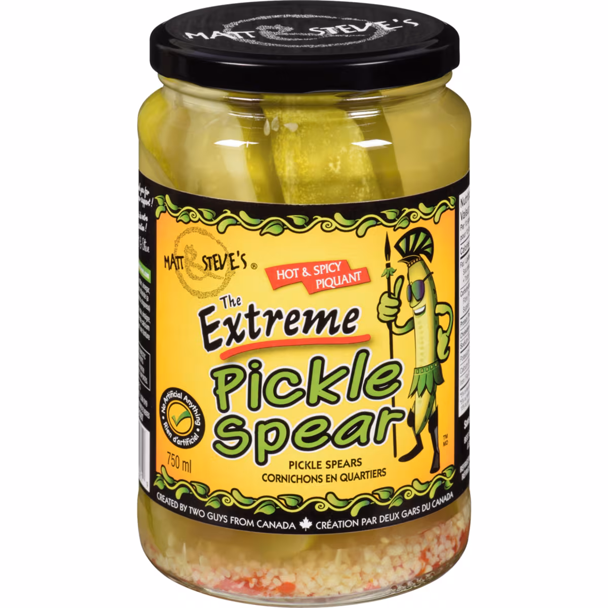 Tranches de cornichon piquant et épicé