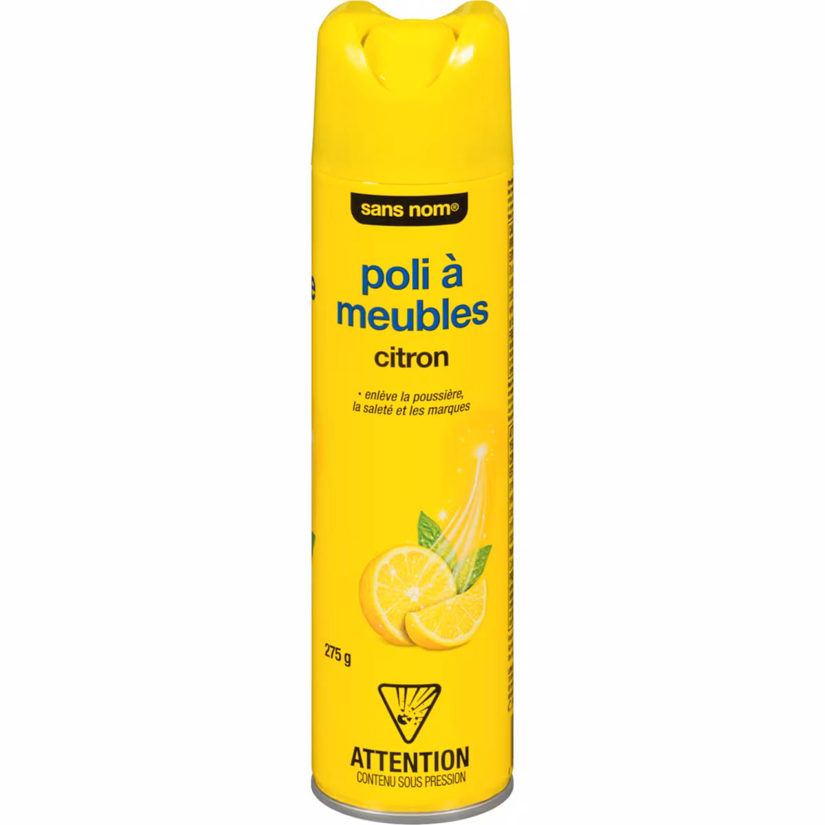 Poli à meubles, citron