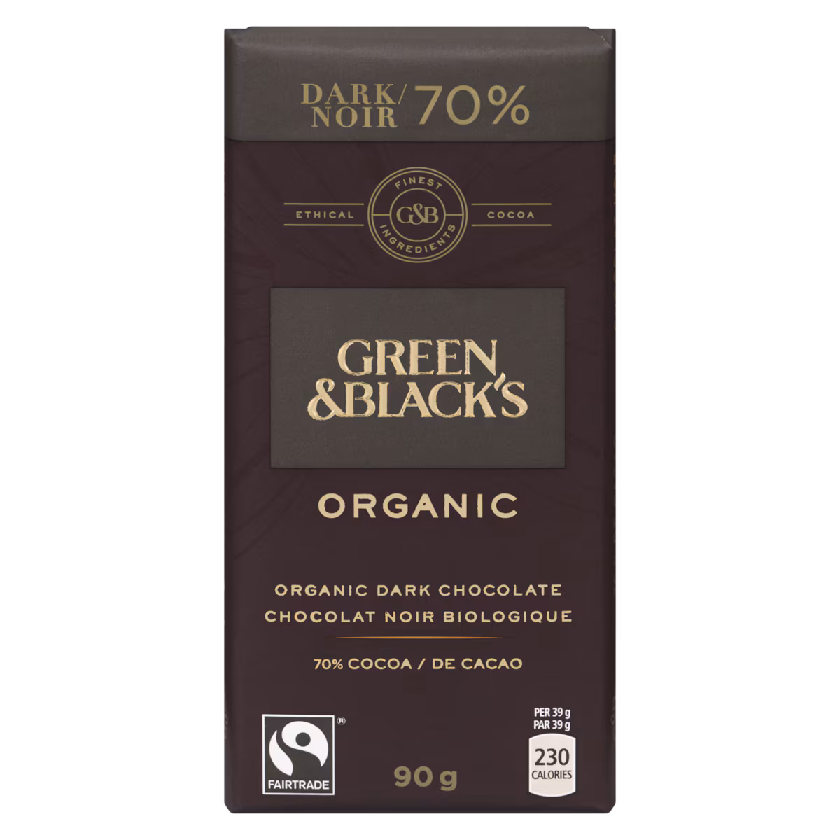 GBLK CHOCOLAT NOIR BIOLOGIQUE