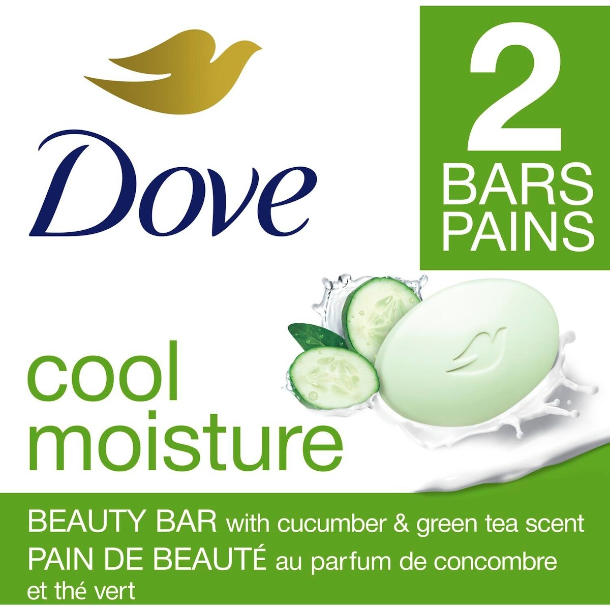 Pain de Beauté concombre et thé vert