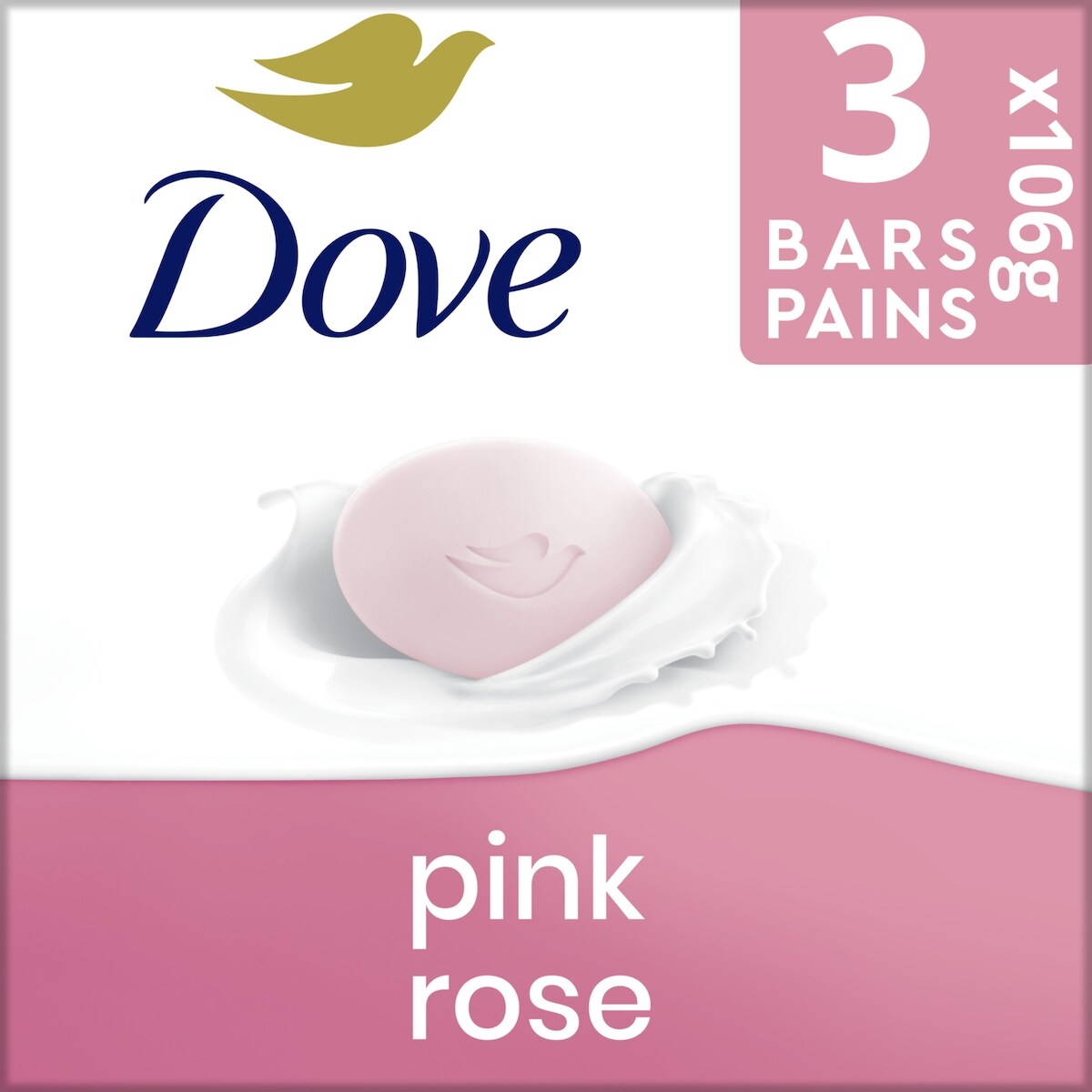 pain de beauté pour une peau douce et soignée Rose