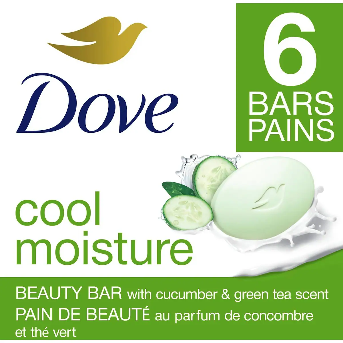 Pain de Beauté concombre et thé vert