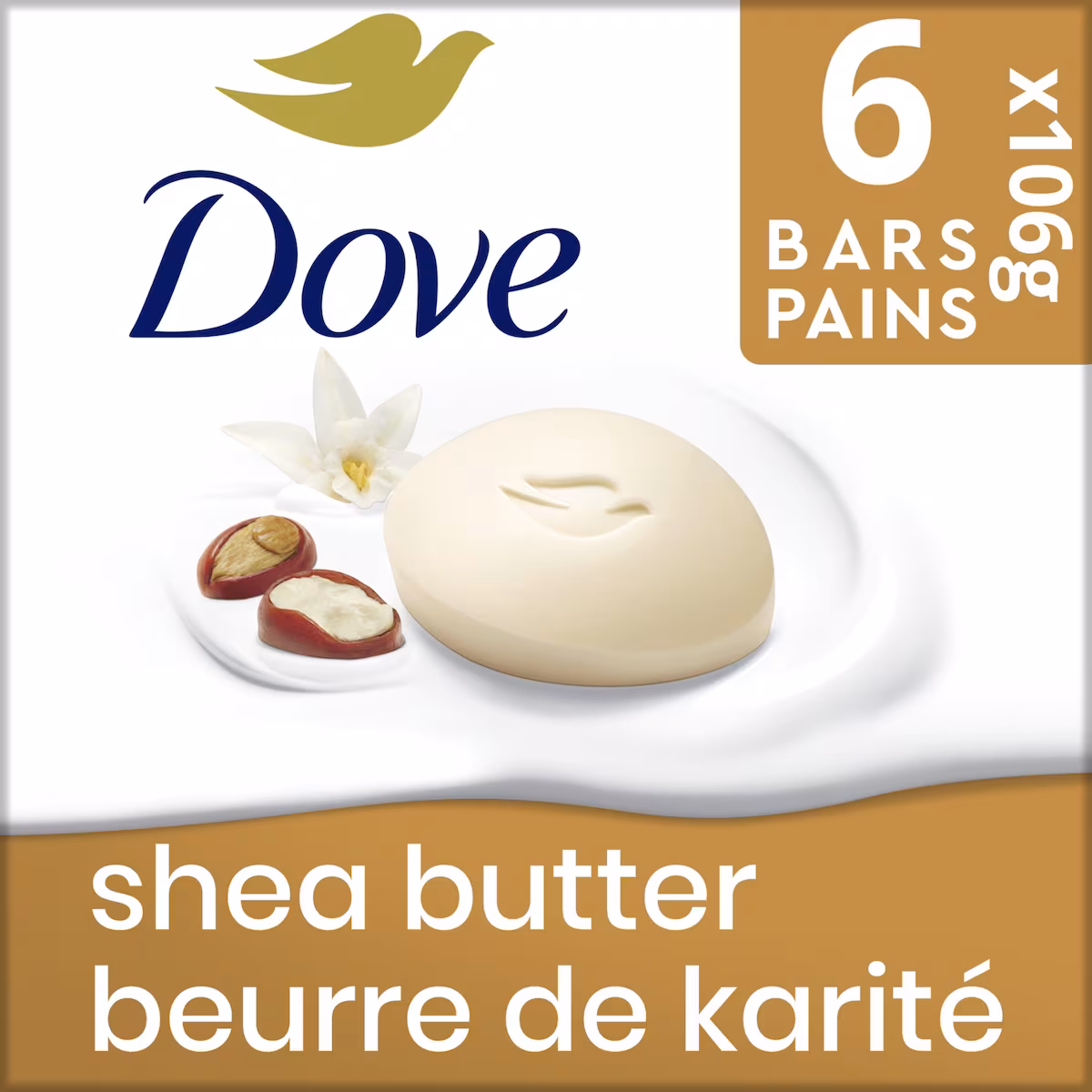 Pain de Beauté plus hydratant qu'un savon Shea Butter pour une peau douce