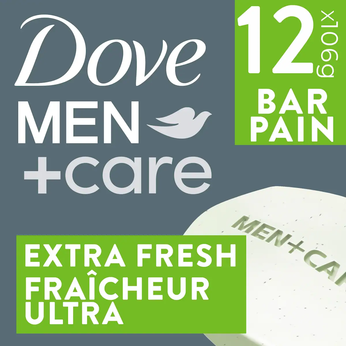 Pain Nettoyant Mains, Corps, Visage et Rasage Extra Fresh