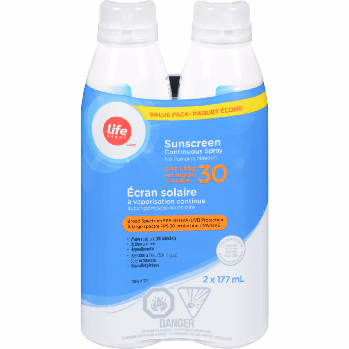 Lb C-Spray Spf 30 Twin Pack