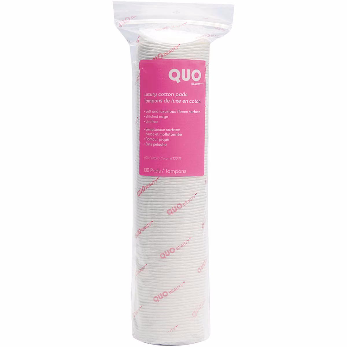 Tampons de coton ronds de luxe