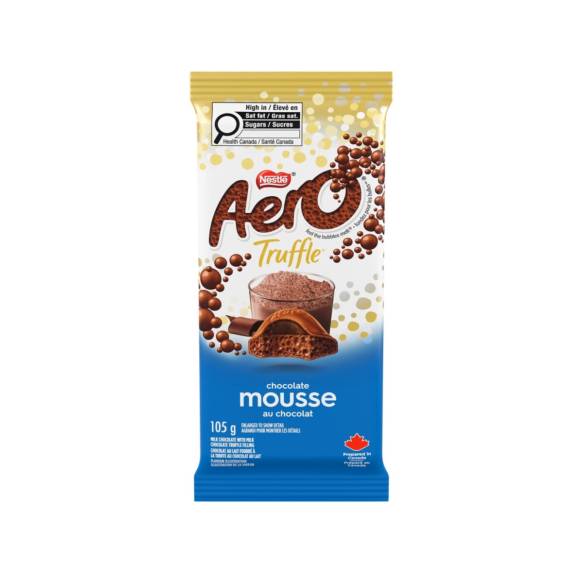 Mousse au chocolat au lait Aero truffle