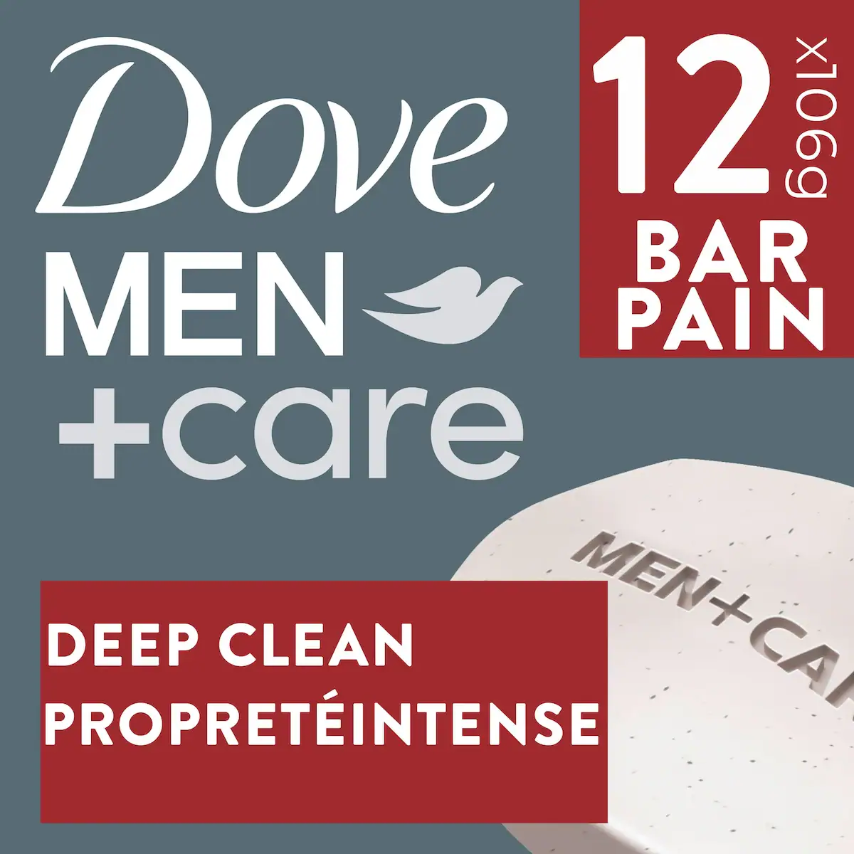 Pain Nettoyant Mains et Corps + Visage + Exfoliation Deep Clean