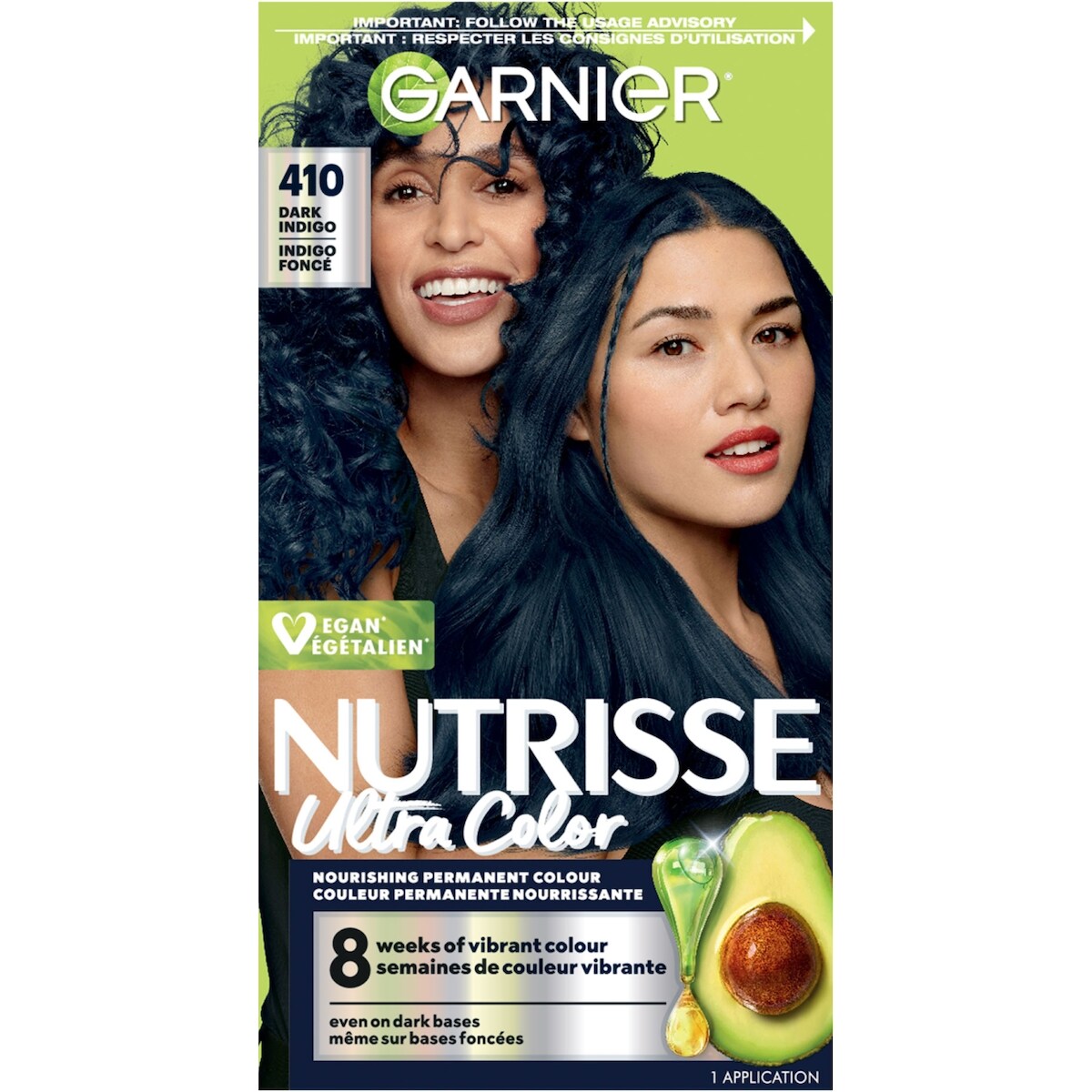 Nutrisse Ultra Color Coloration Permanente, Indigo Foncé