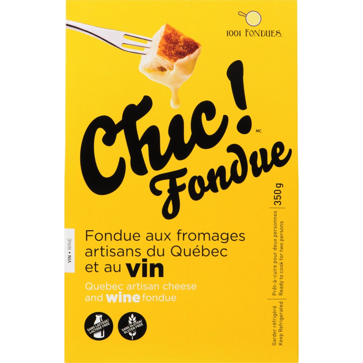 Chic! fondue aux fromages artisans du québec et au vin