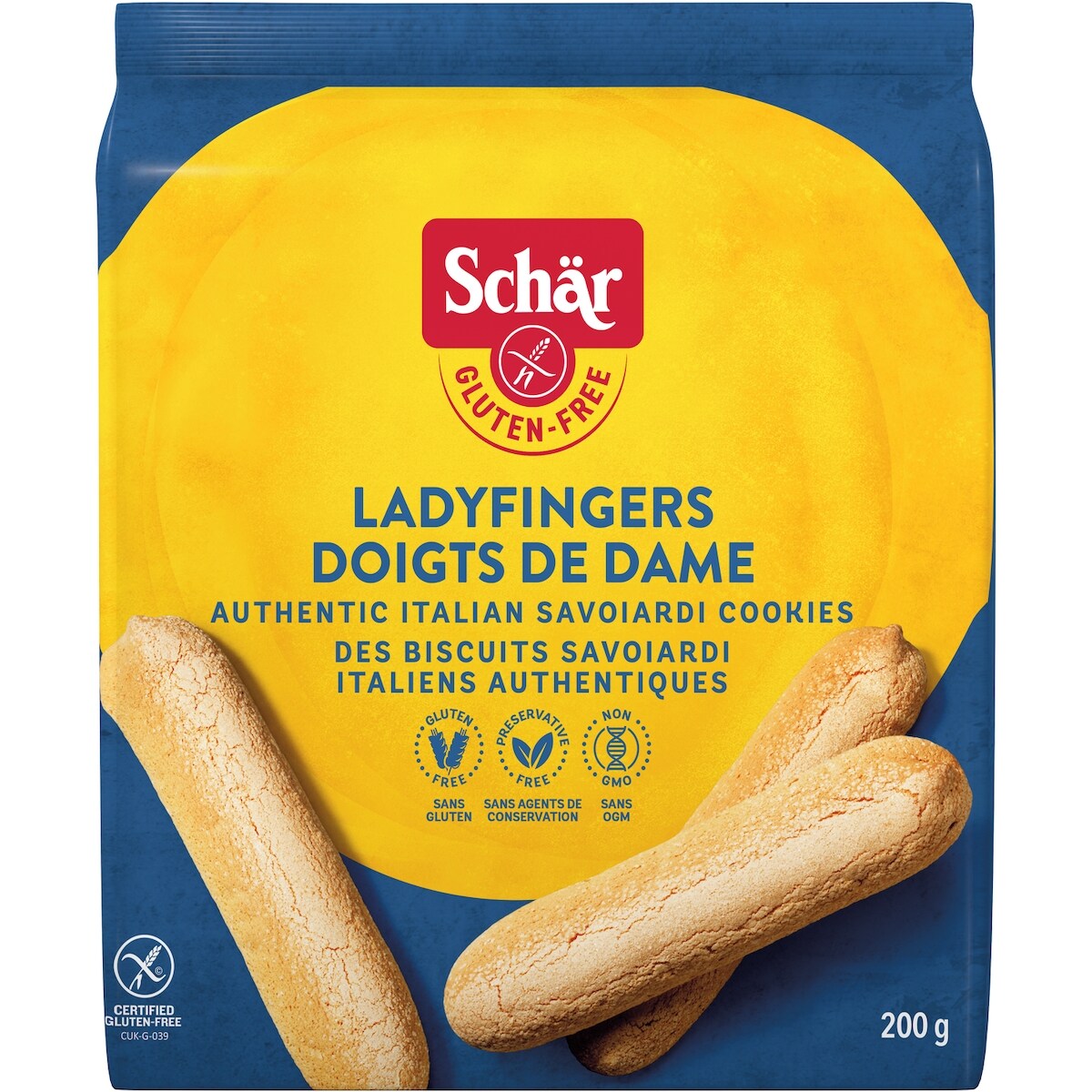 Schr Doigts De Dame Ss Gluten