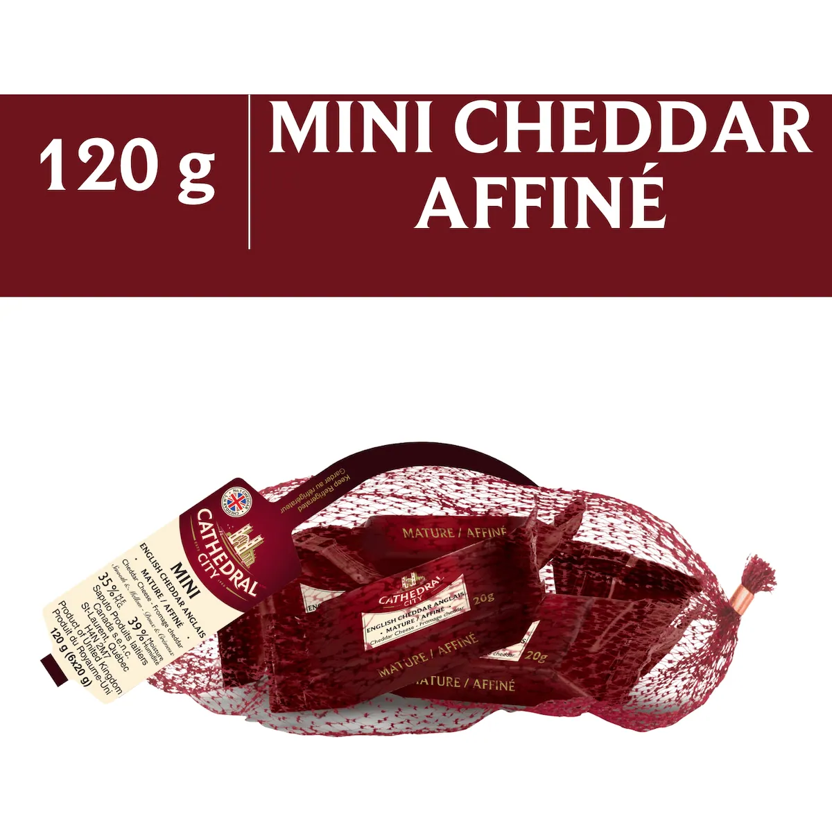 Fromage mini cheddar affiné