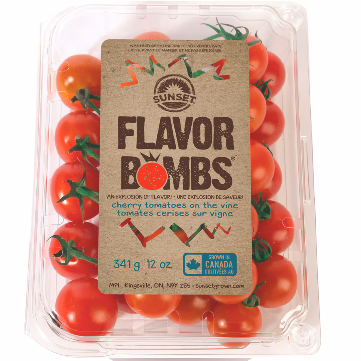 Tomates cerises sur la vigne