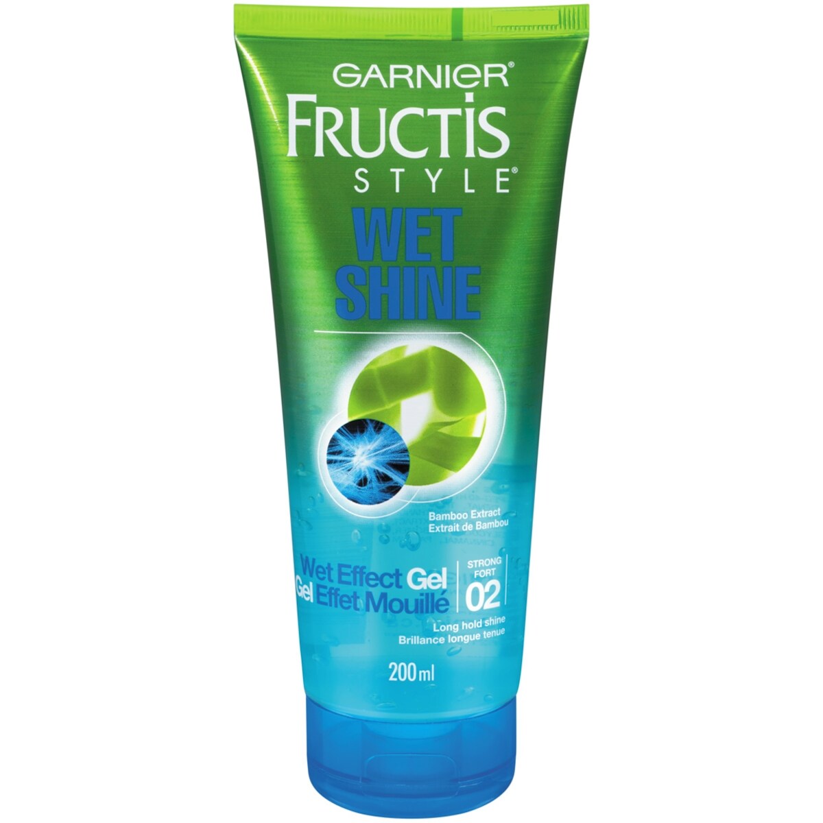 Wet shine gel effet mouillé extrait de bambou 02 fort
