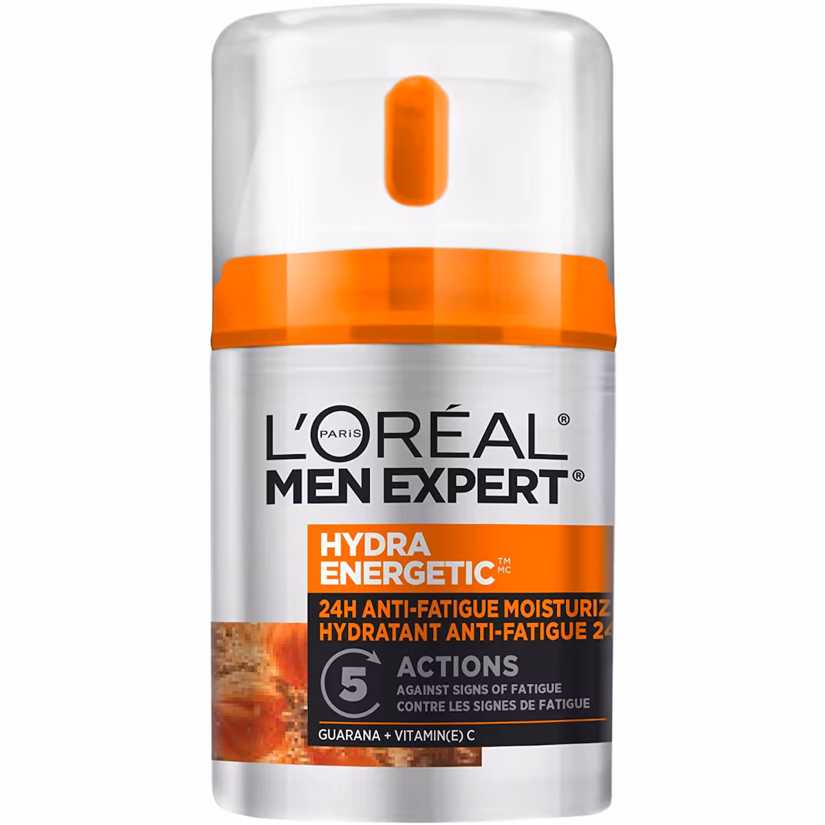 Men Expert Crème Hydratante Visage à la Vitamine C + Guarana