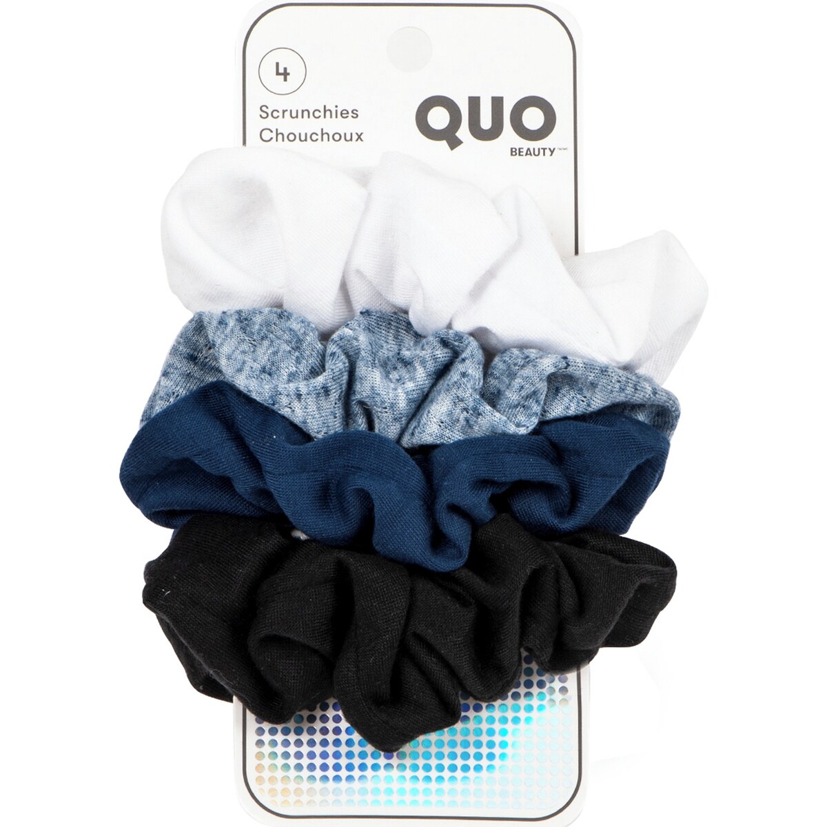 Textured Scrunches Navy
