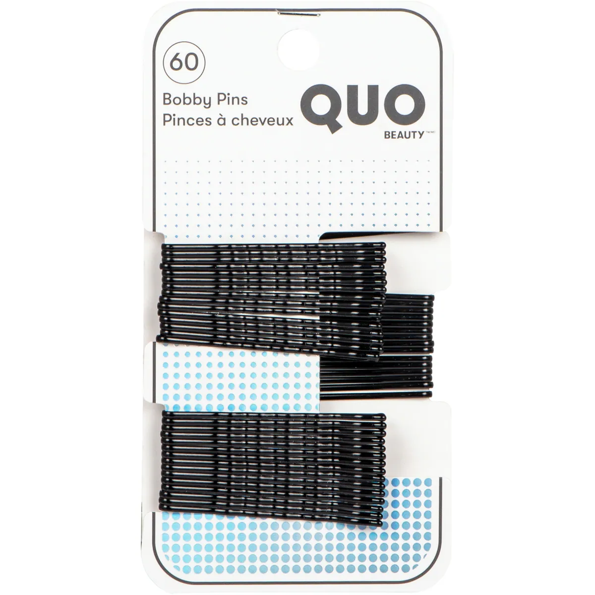 Qb 60Pk Bobby Pin Blk