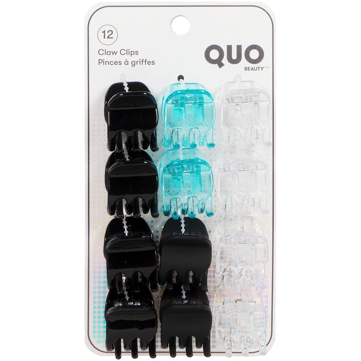 Qb 12Pk 2.4 Cm Claw Clips