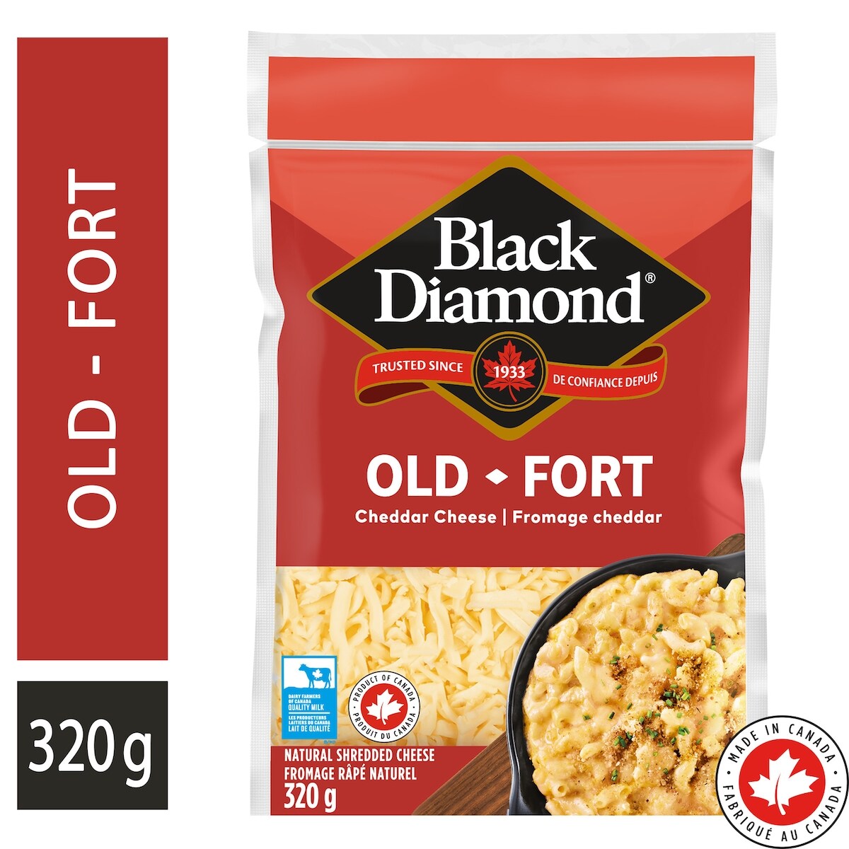 Fromage Râpé Cheddar Blanc Vieilli