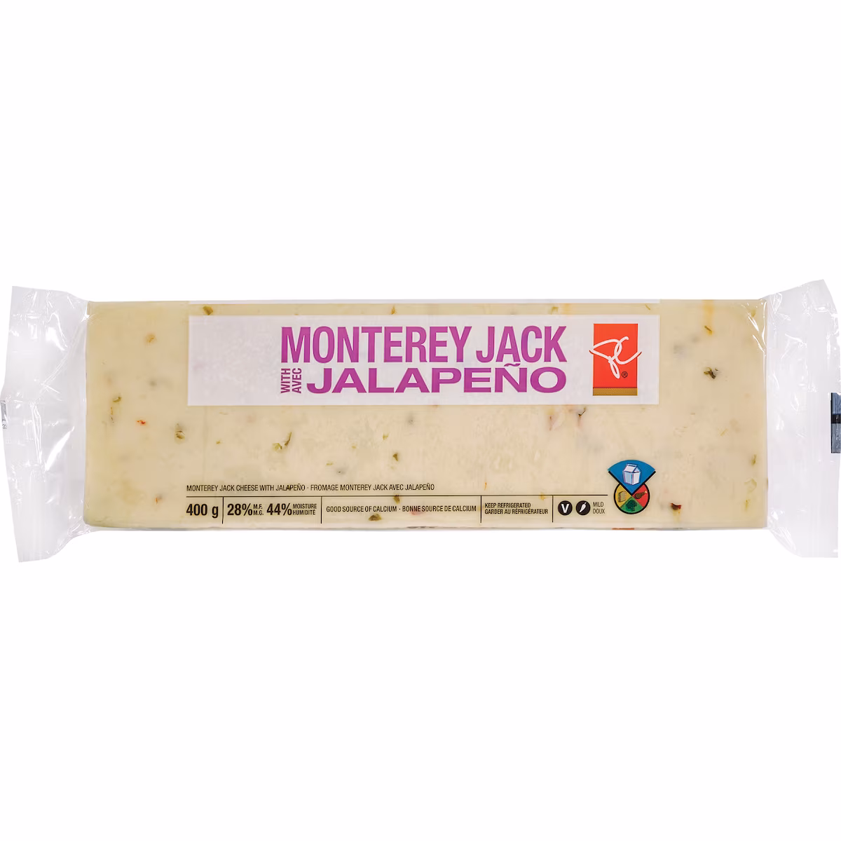 Fromage monterey jack avec jalapeño