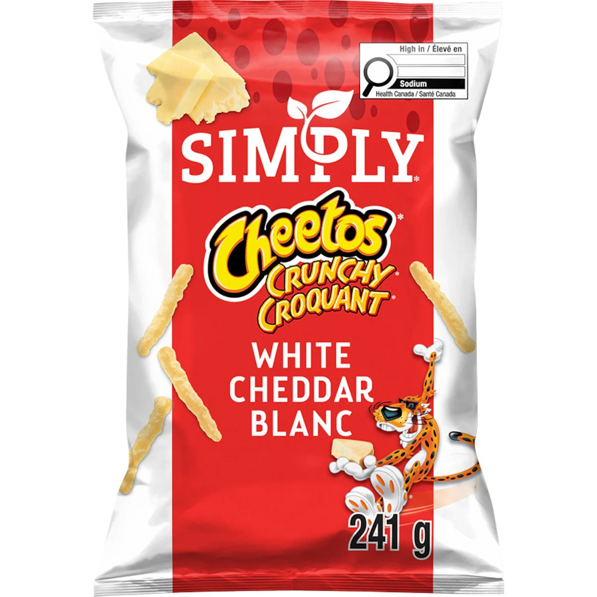 Simply Croquant Cheddar blanc Grignotines