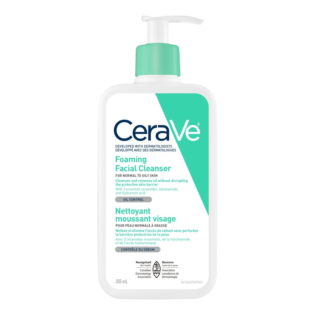 Nettoyant moussant pour le visage