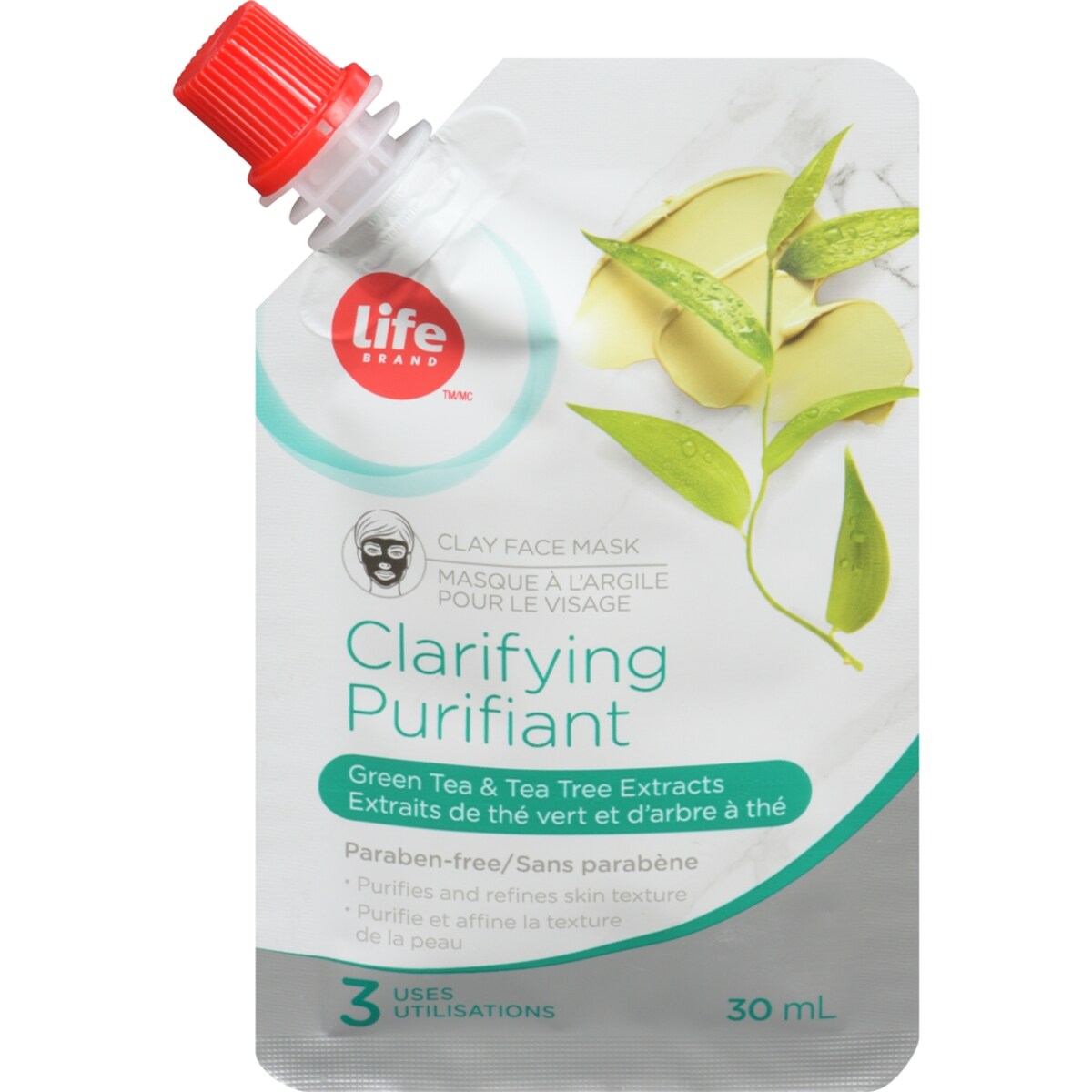 LB MASQUE ARGILE CLAR THE VERT