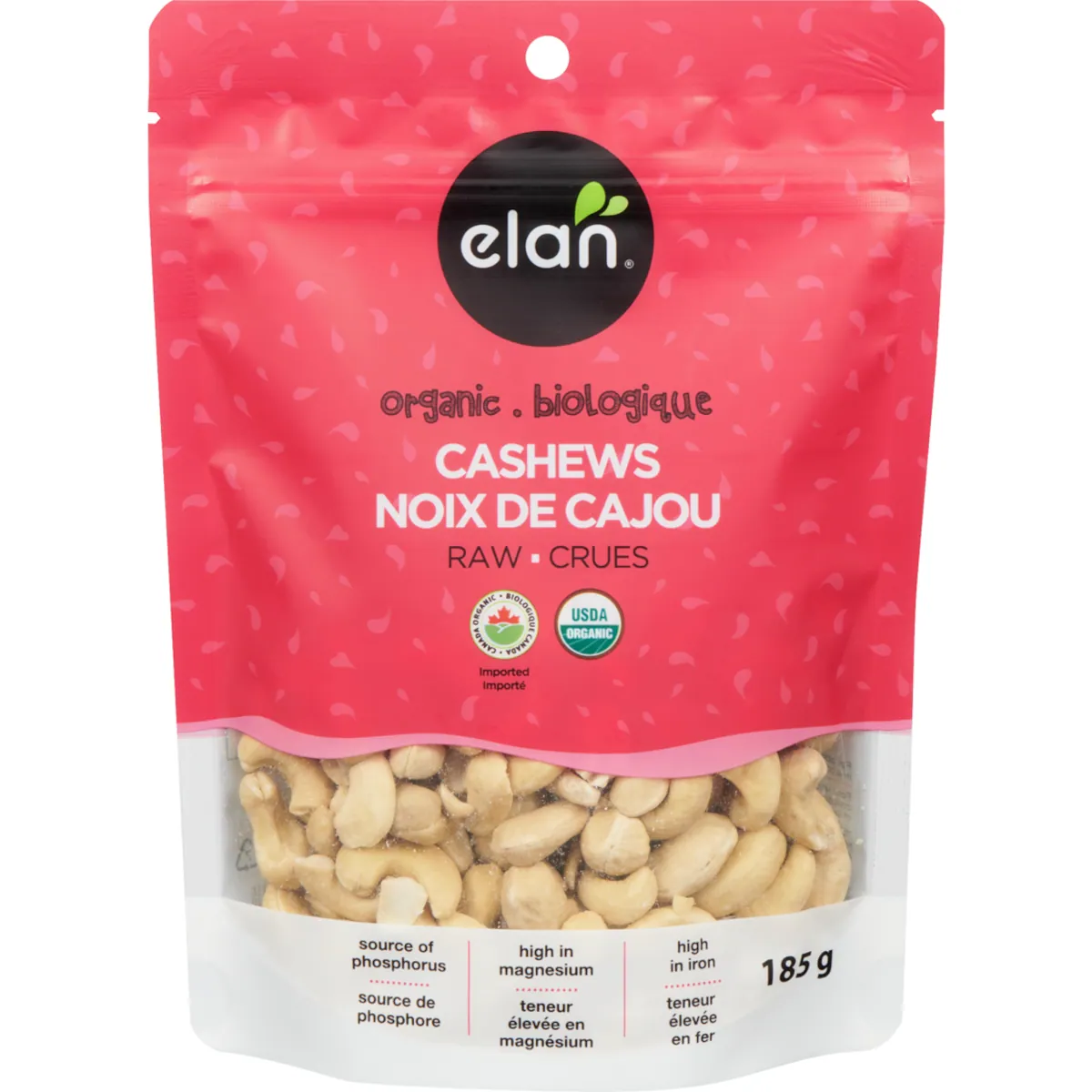 Noix de cajou crues biologiques Elan
