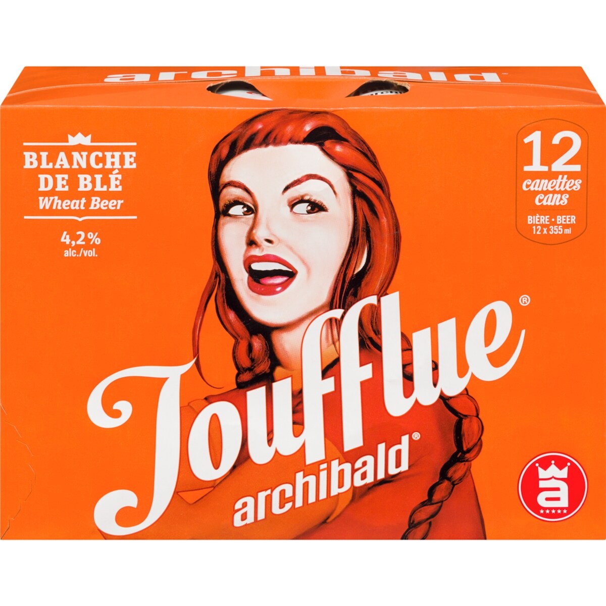 Joufflue bière blanche de style belge (Pièce didentité requise au moment du ramassage)