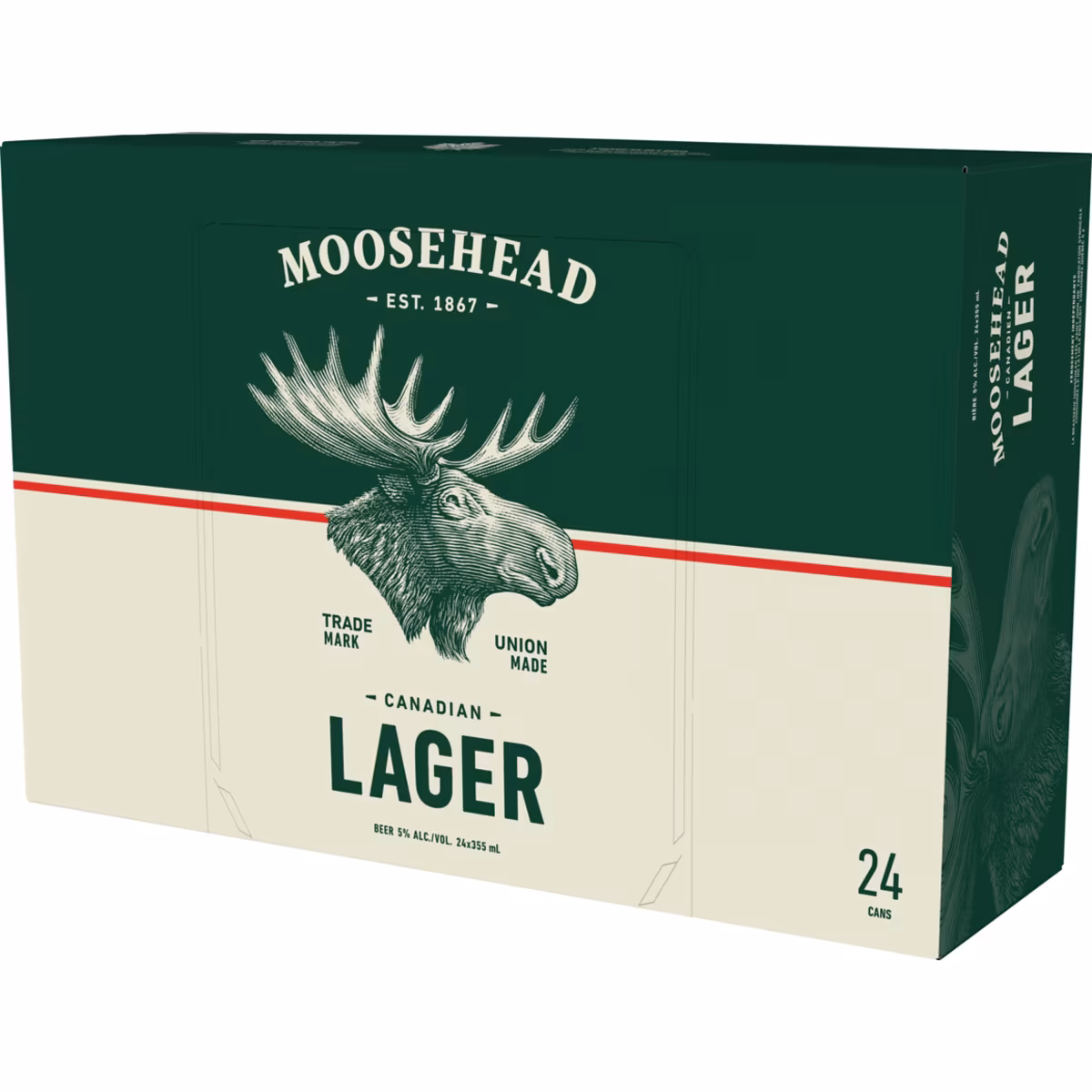 Moosehead lager (Pièce didentité requise au moment du ramassage)